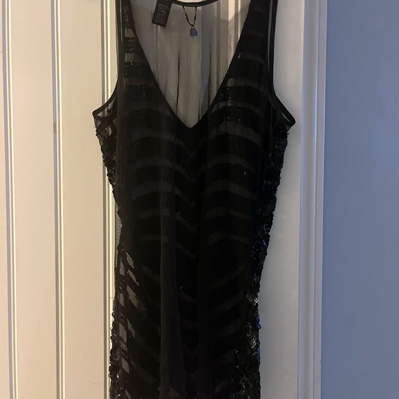 Elegant sequence blouse BKE. Woman size M. - Picture 1 of 3